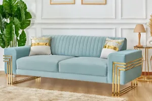 Three-Seater Sofa from Maiden Home, Tiffany - 220x75x75 cm M110453312