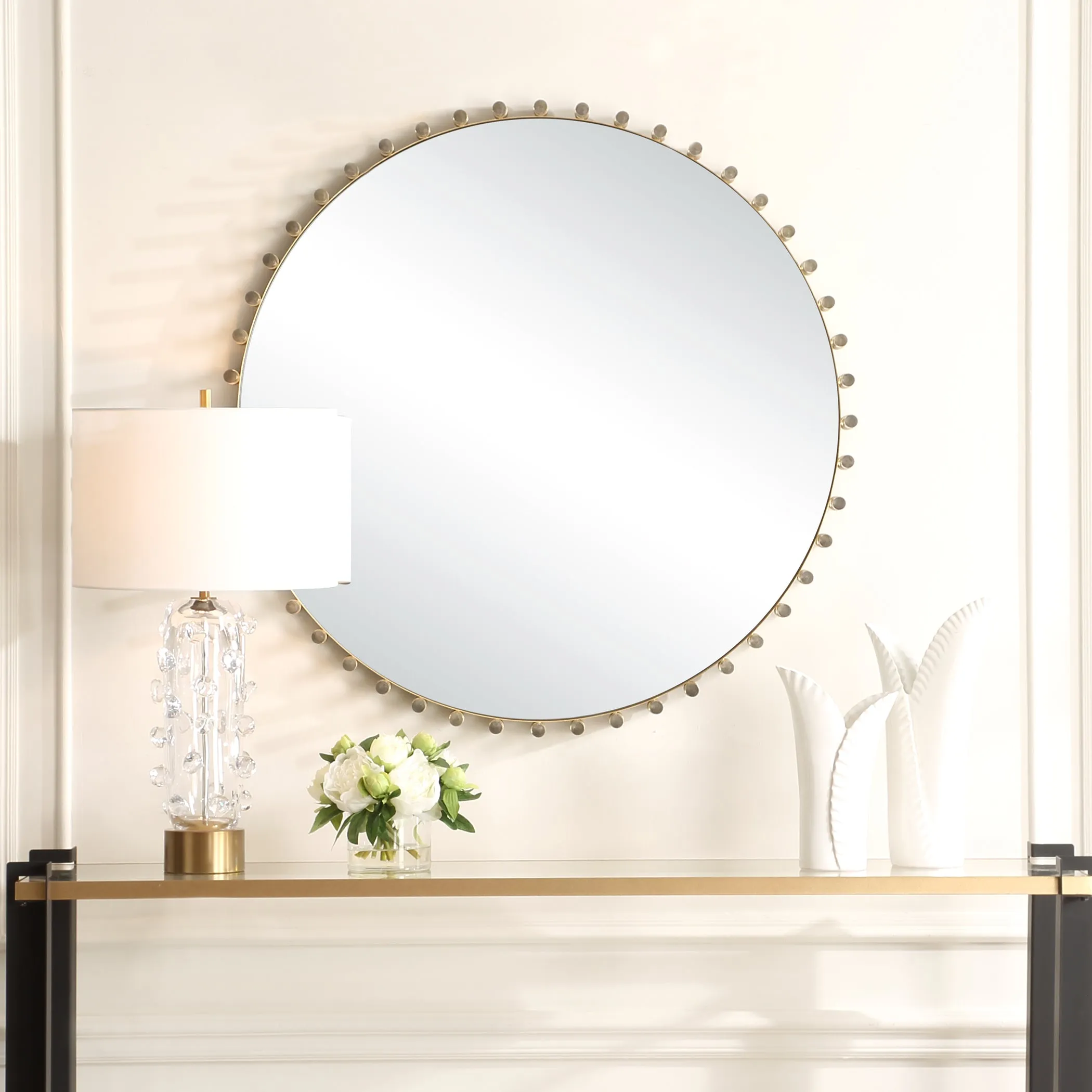 Uttermost Avelyne Round Mirror