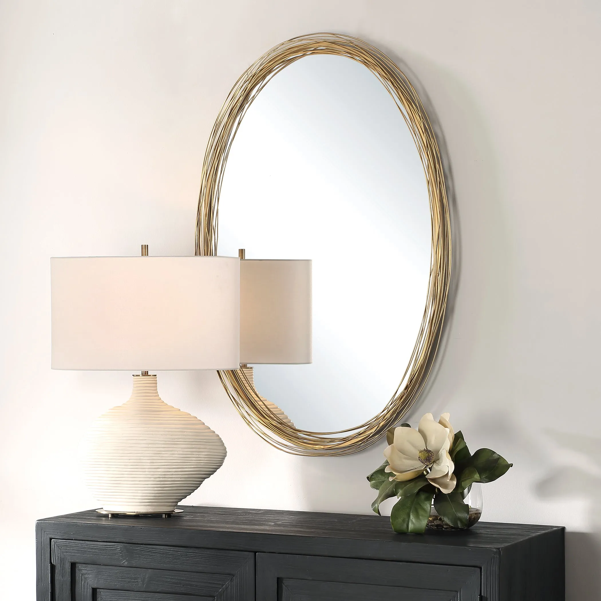 Uttermost Gillian Oval Mirror