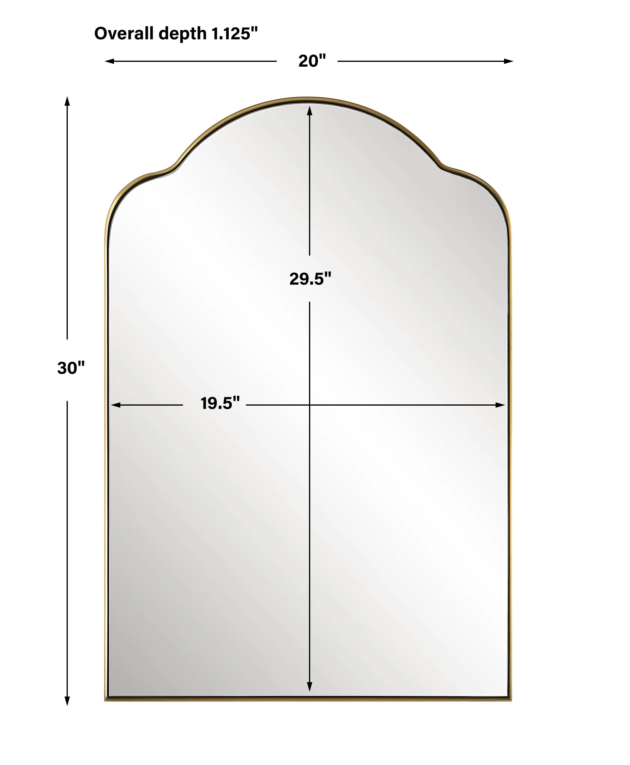 Uttermost Sidney Arch Mirror