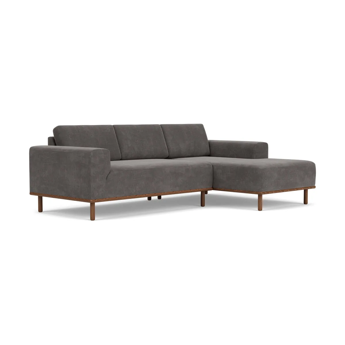 Vilmar Fabric Right Chaise Sofa