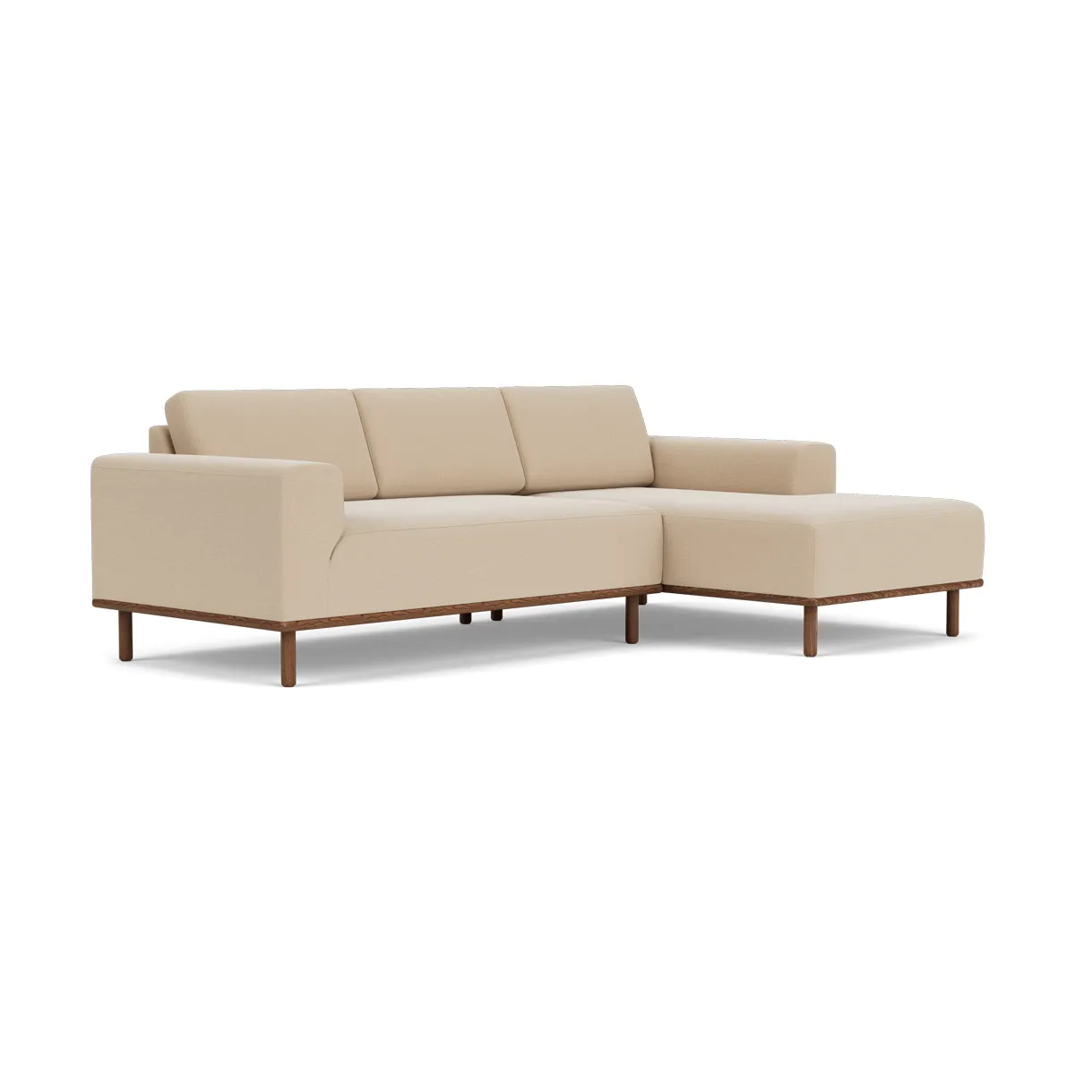 Vilmar Fabric Right Chaise Sofa