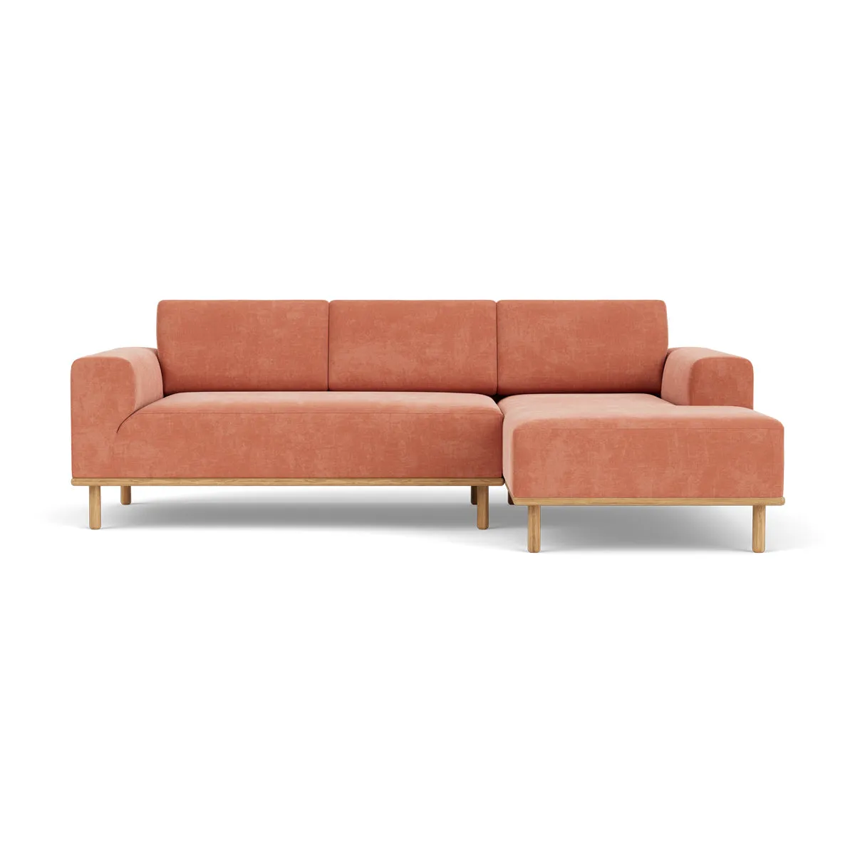Vilmar Fabric Right Chaise Sofa