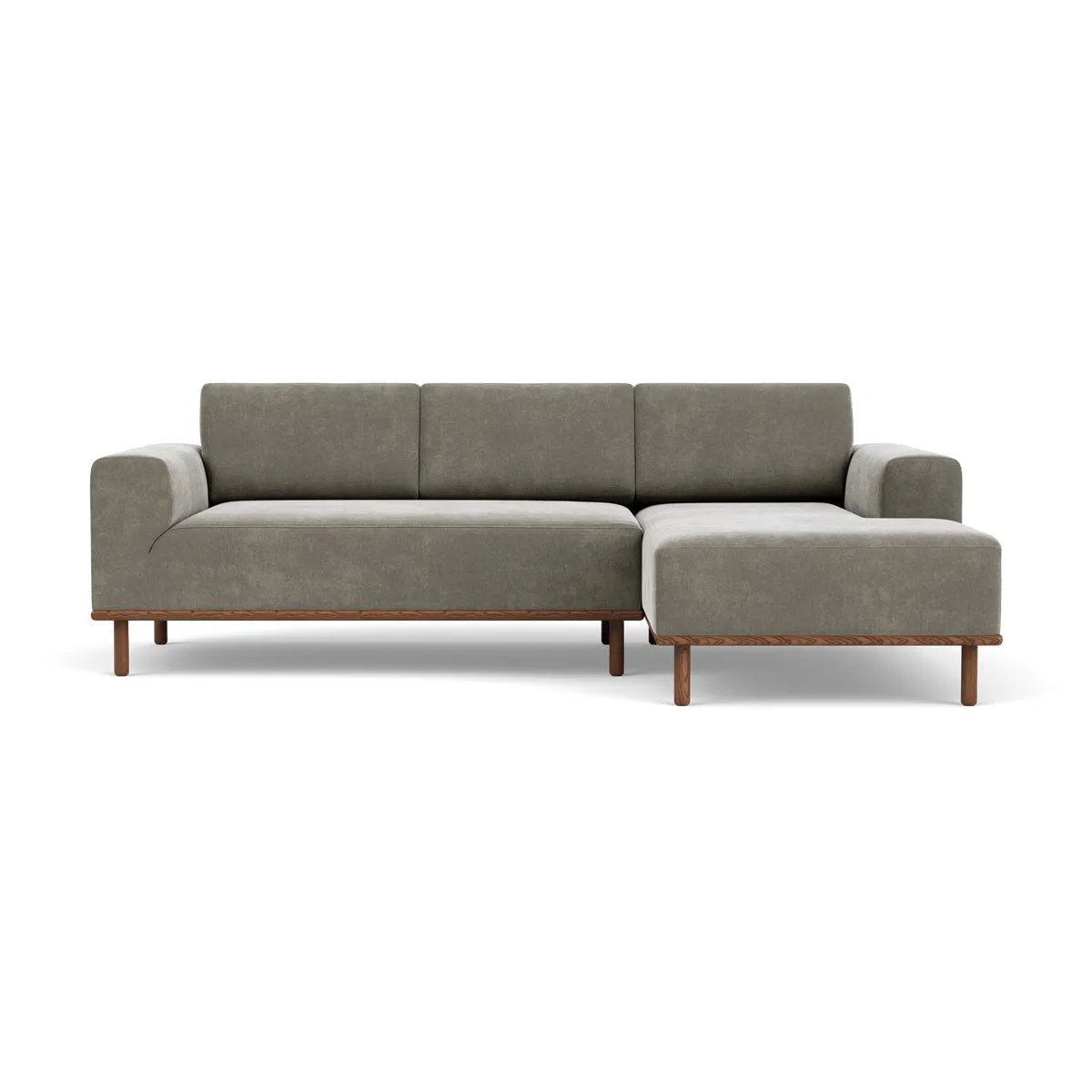 Vilmar Fabric Right Chaise Sofa