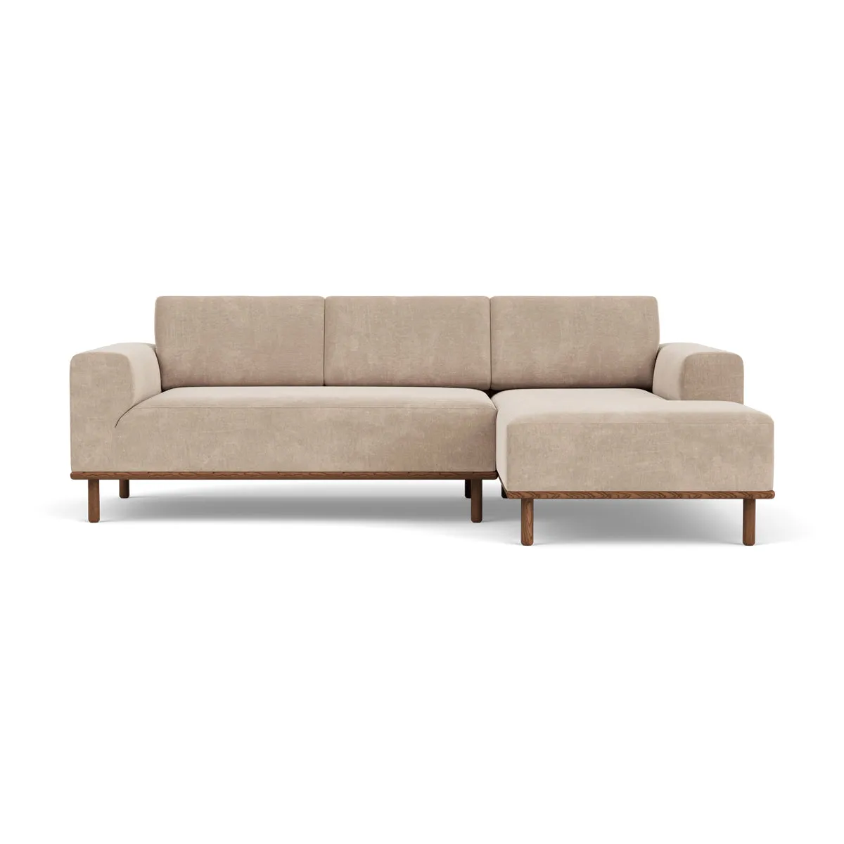 Vilmar Fabric Right Chaise Sofa