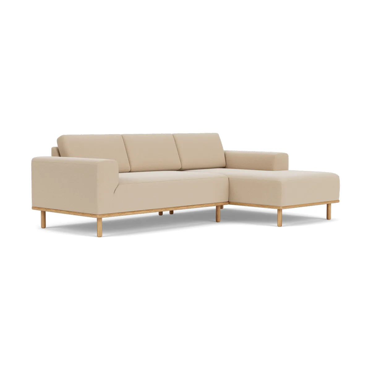 Vilmar Fabric Right Chaise Sofa