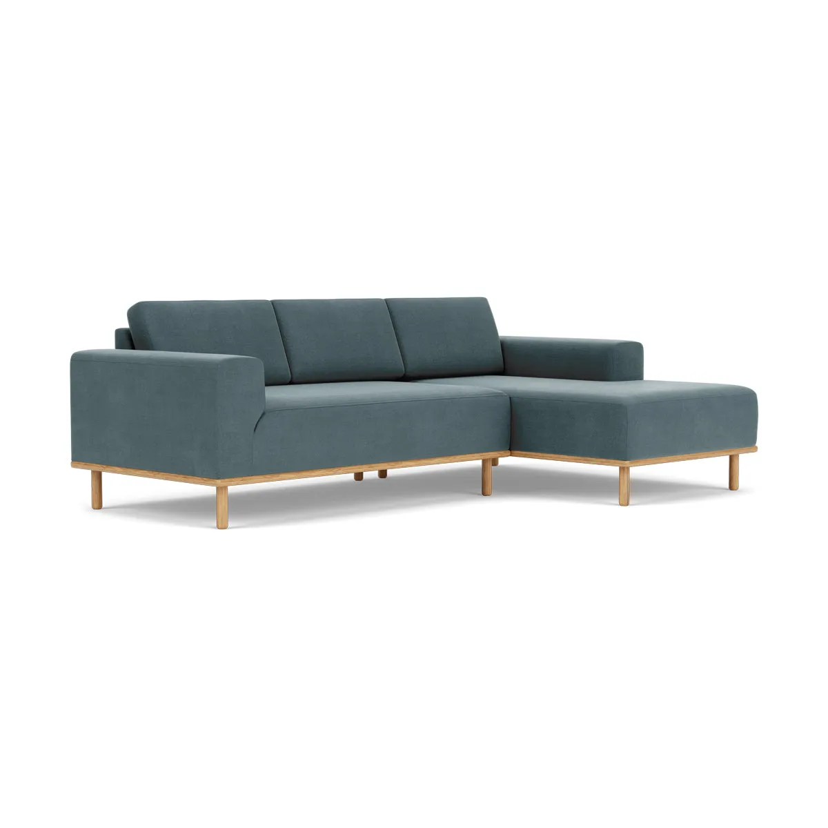 Vilmar Fabric Right Chaise Sofa