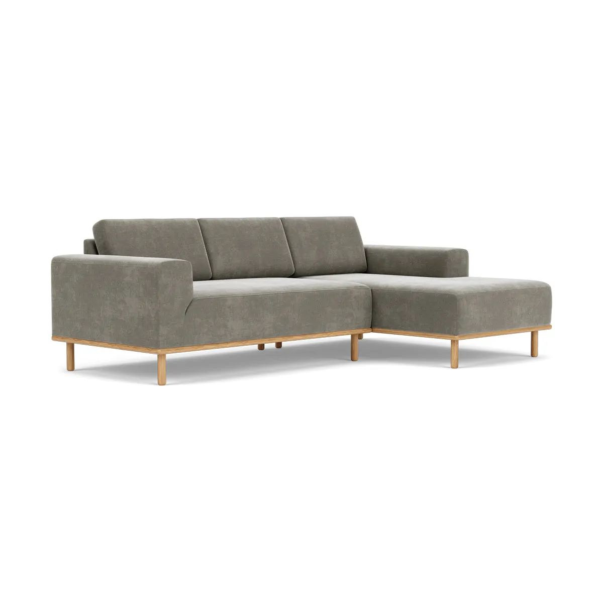 Vilmar Fabric Right Chaise Sofa