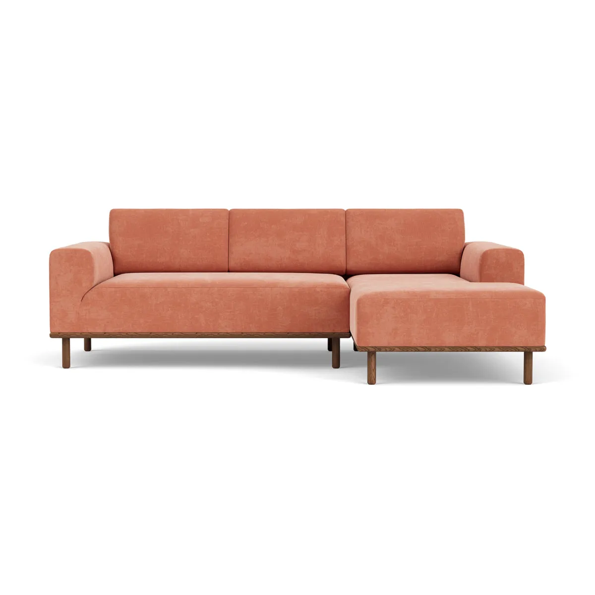 Vilmar Fabric Right Chaise Sofa
