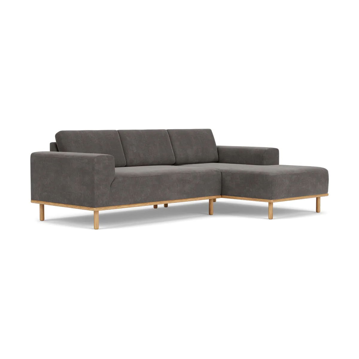 Vilmar Fabric Right Chaise Sofa