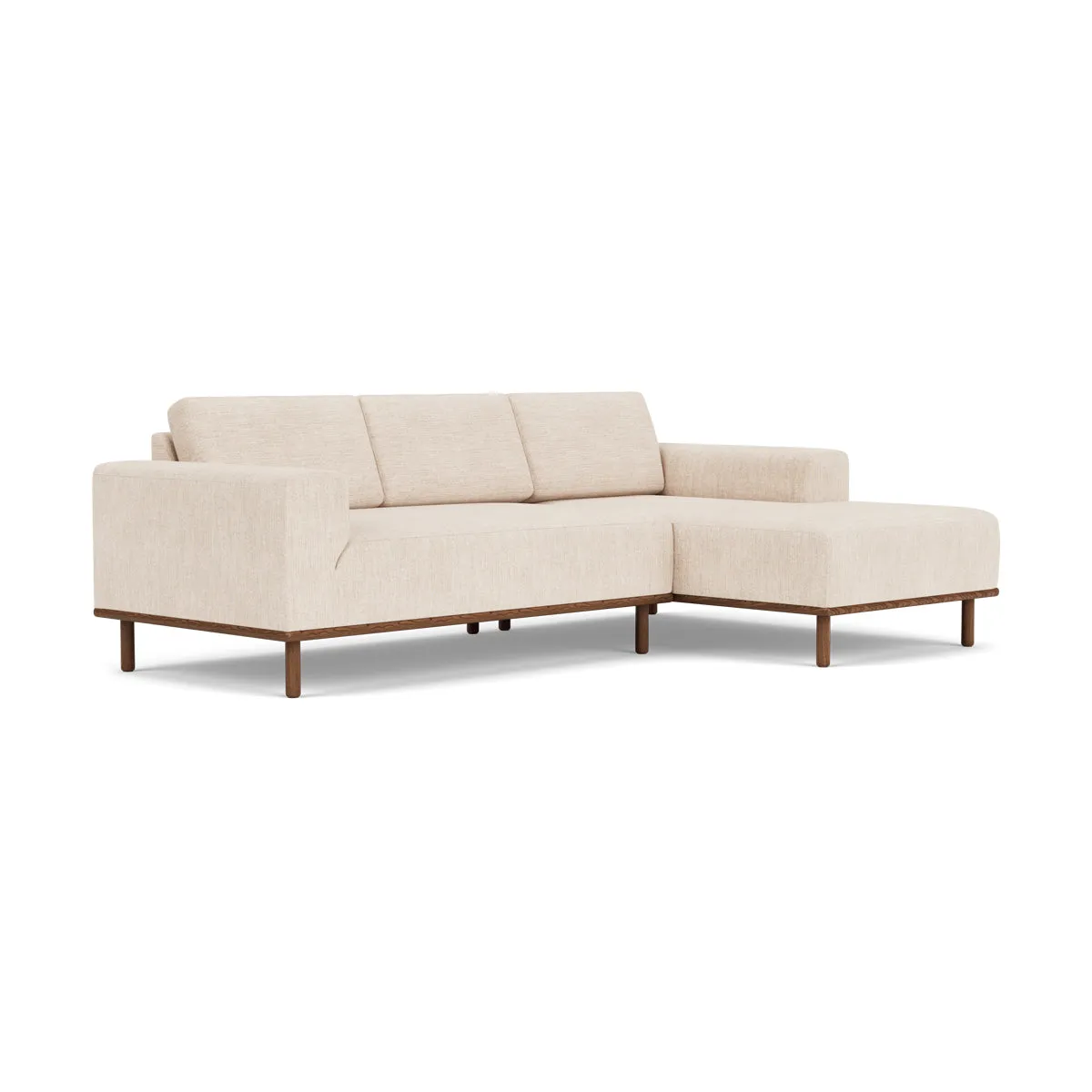 Vilmar Fabric Right Chaise Sofa