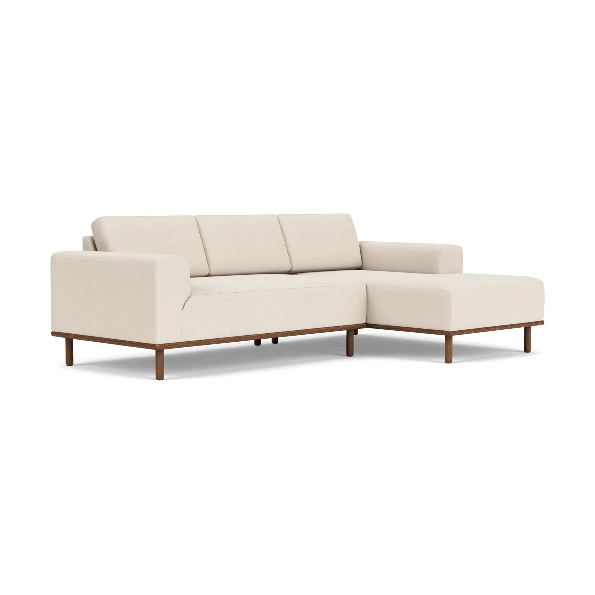 Vilmar Fabric Right Chaise Sofa