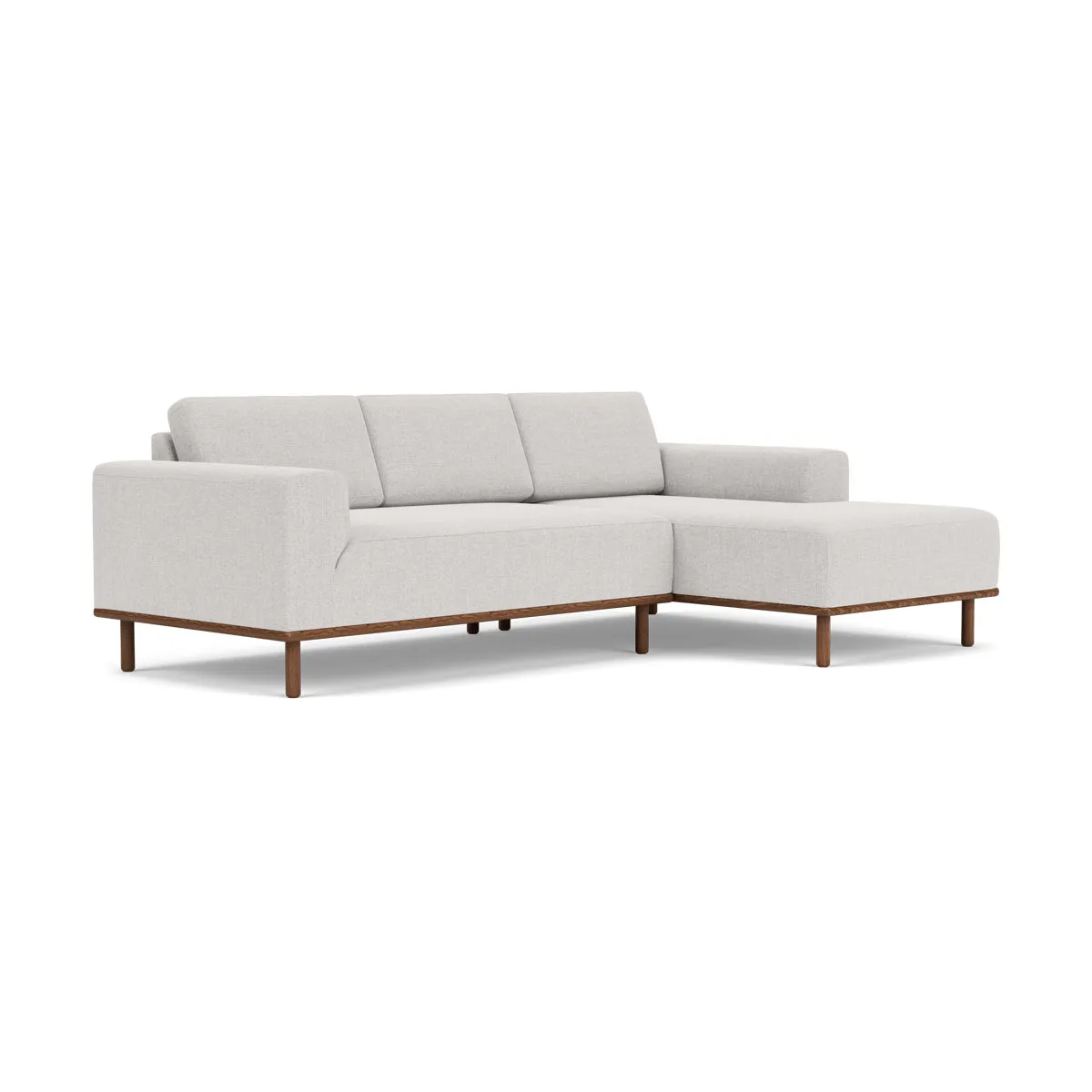Vilmar Fabric Right Chaise Sofa