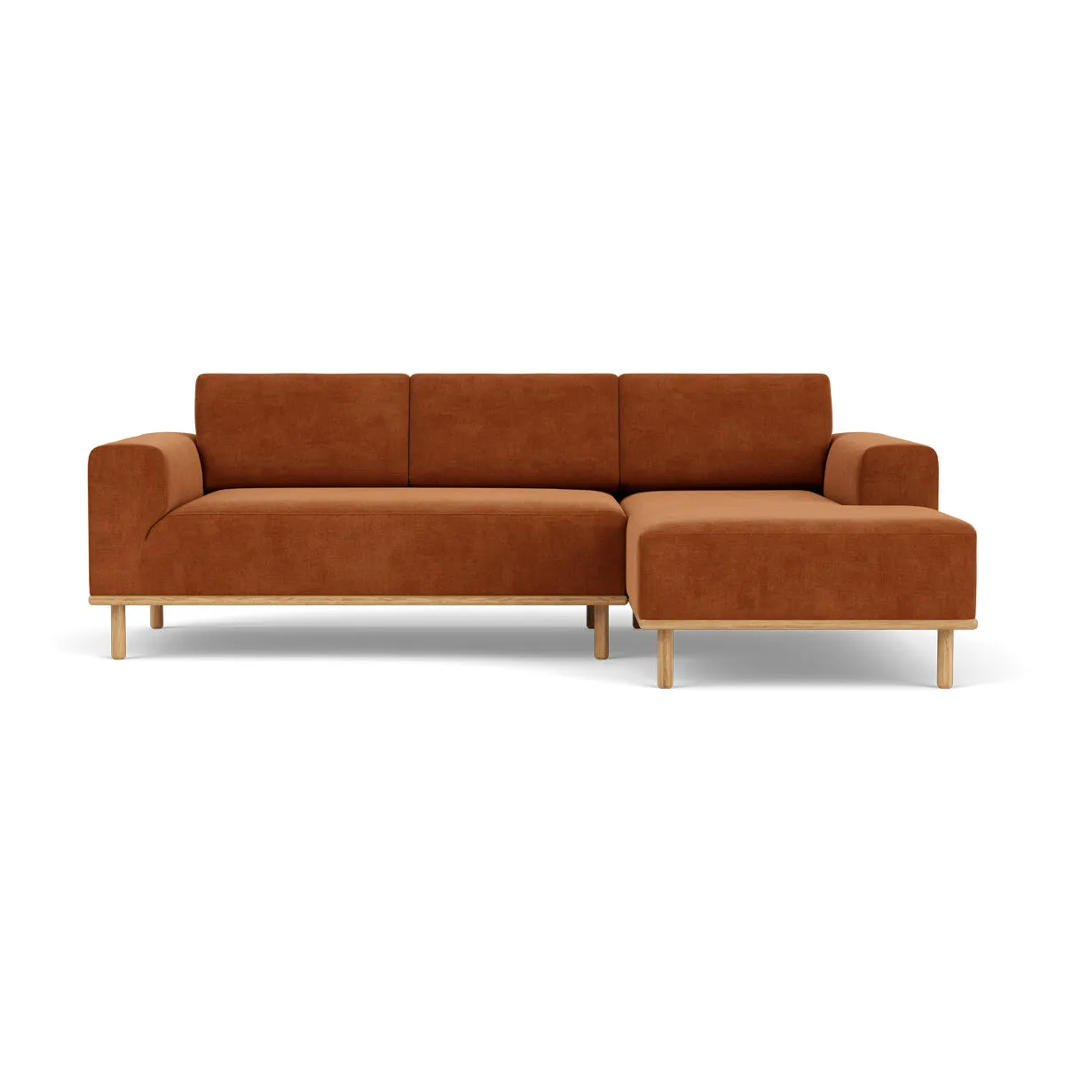 Vilmar Fabric Right Chaise Sofa