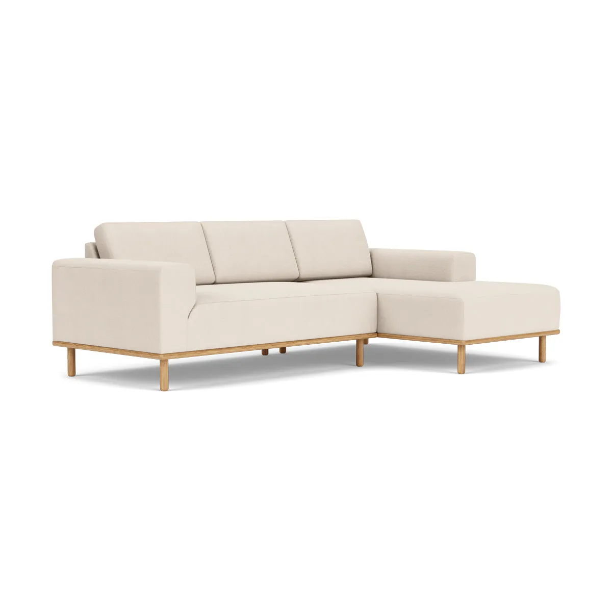 Vilmar Fabric Right Chaise Sofa