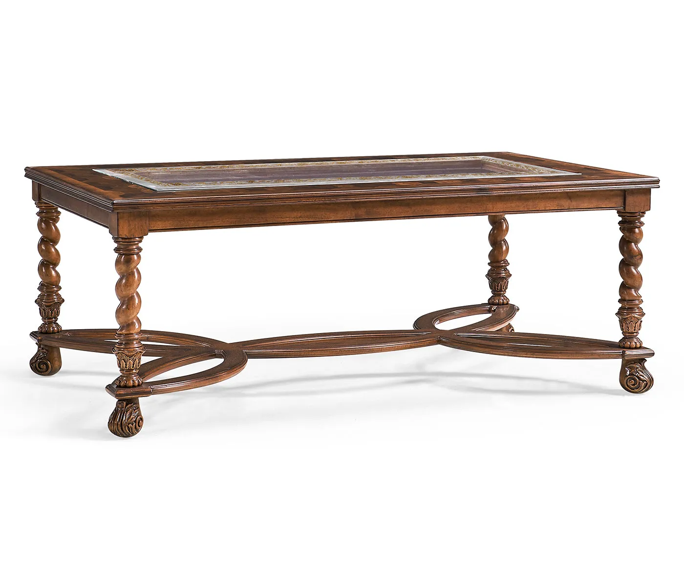 Windsor Collection - Rectangular oyster & glomis coffee table