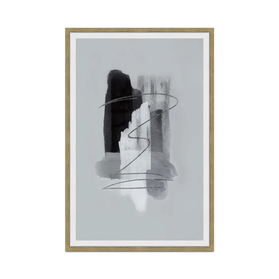 Wisdom 2 Abstrack Ink Print Wall Dcor