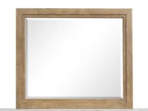 Wood Landscape Mirror