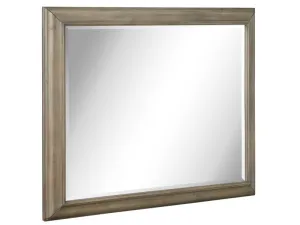 Wood Landscape Mirror