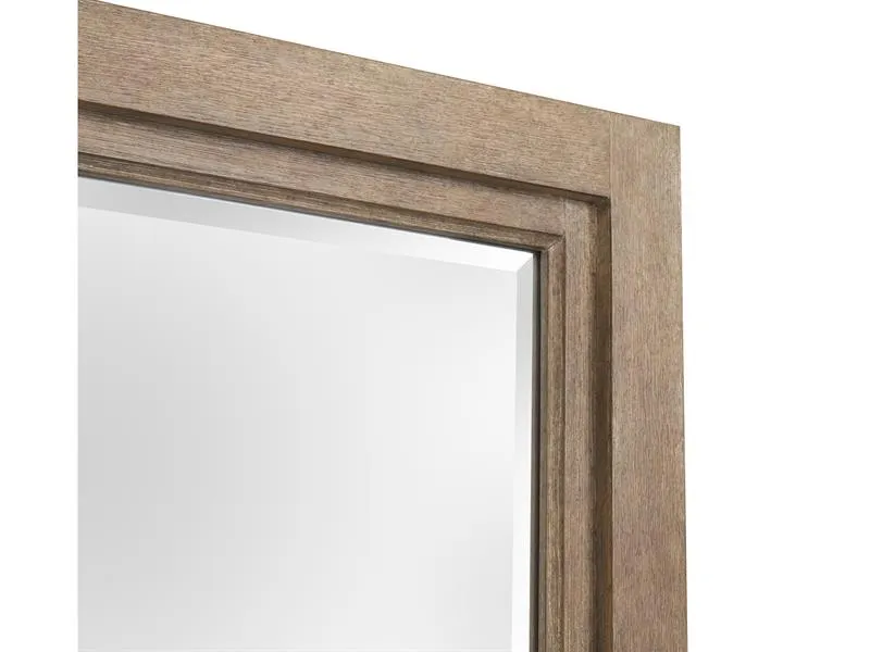 Wood Landscape Mirror
