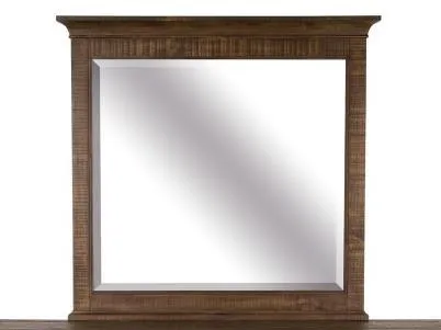 Wood Landscape Mirror
