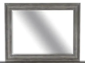 Wood Landscape Mirror