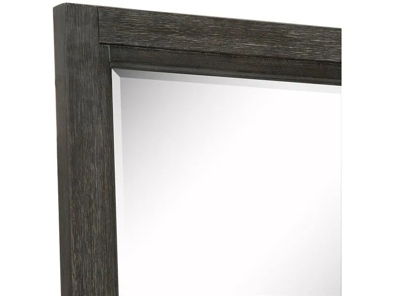 Wood Landscape Mirror