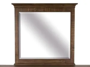 Wood Landscape Mirror