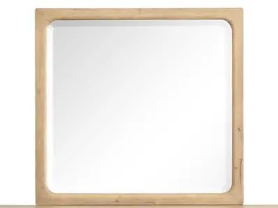 Wood Landscape Mirror
