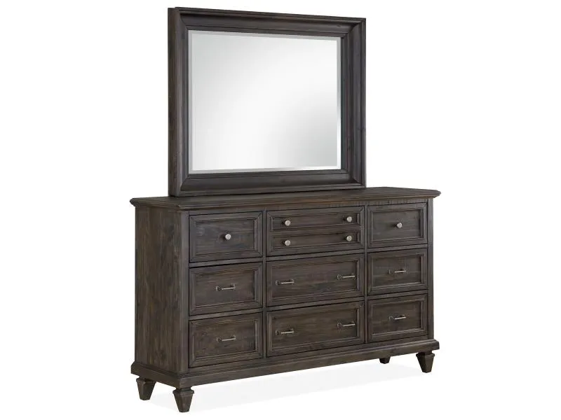 Wood Landscape Mirror