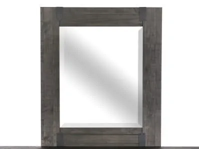 Wood Portrait Mirror