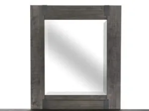 Wood Portrait Mirror