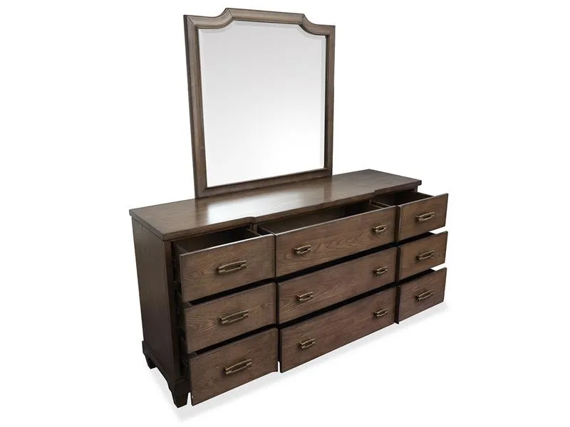 Wood Shaped Mirror