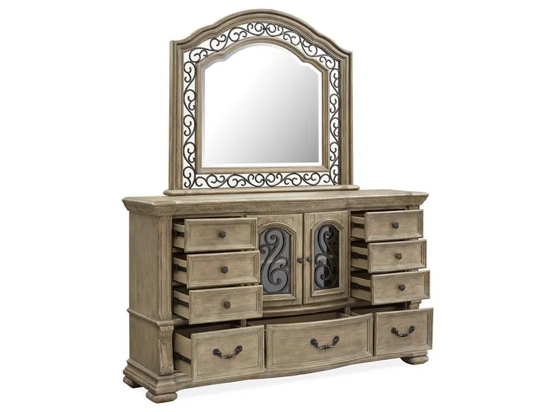 Wood Shaped Mirror