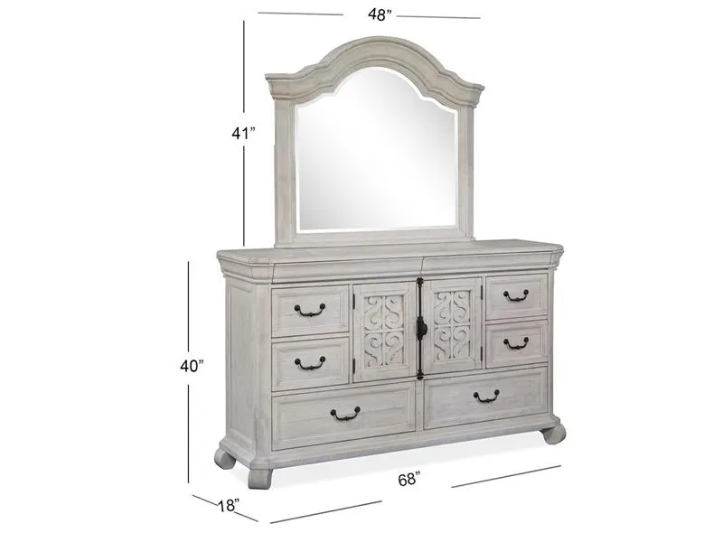 Wood Shaped Mirror
