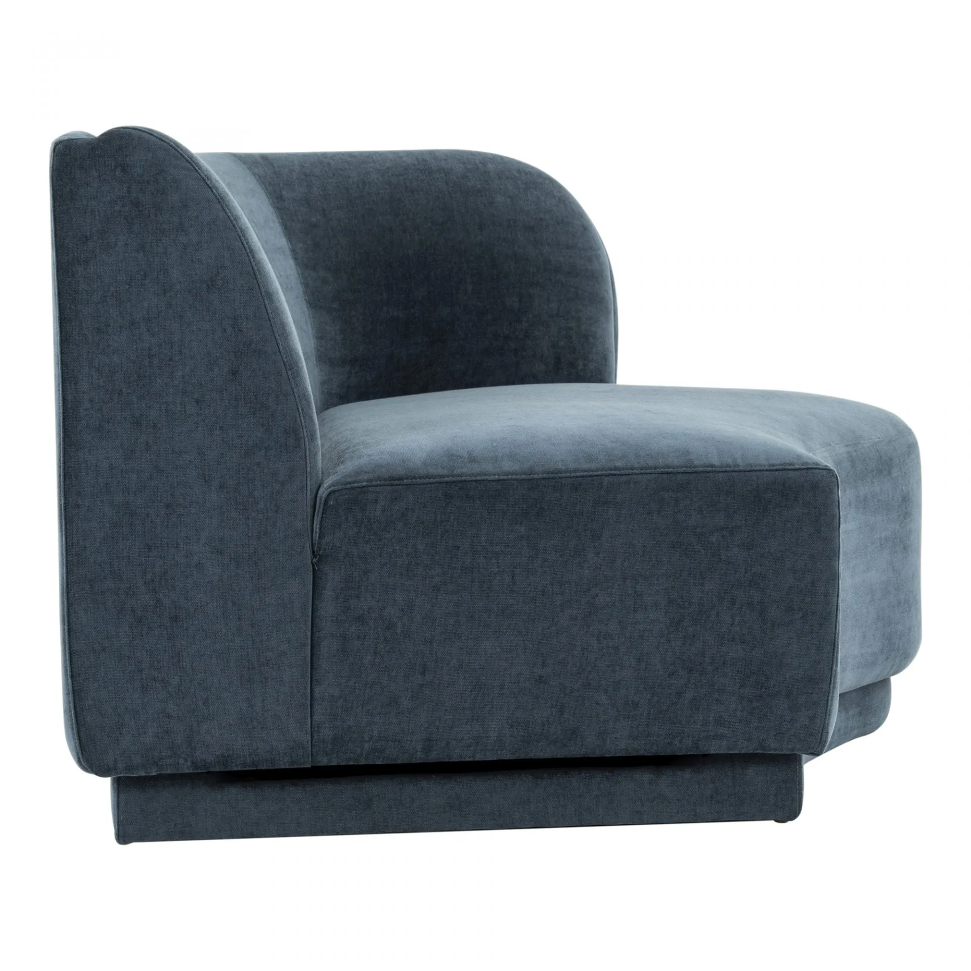 Yoon 2 Seat Sofa Right Nightshade Blue