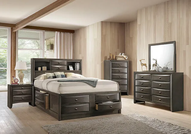Zosimo E.King Storage Bed